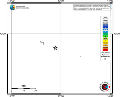 Mappa MCS - territori località