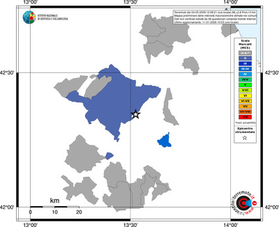 Mappa MCS - territori comuni