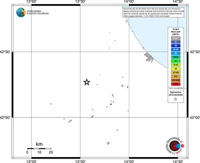 Mappa MCS - territori località