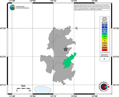 Mappa MCS - territori comuni