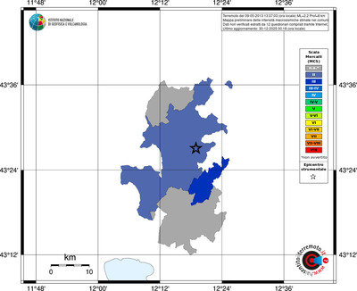 Mappa MCS - territori comuni
