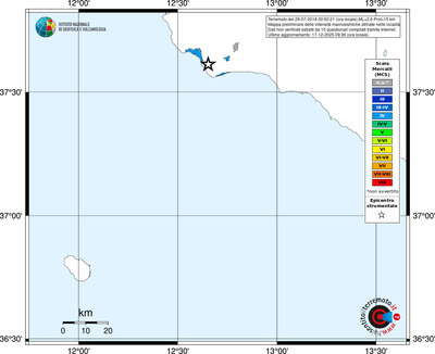 Mappa MCS - territori località