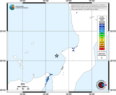 Mappa EMS - territori località