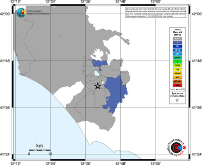 Mappa MCS - territori comuni