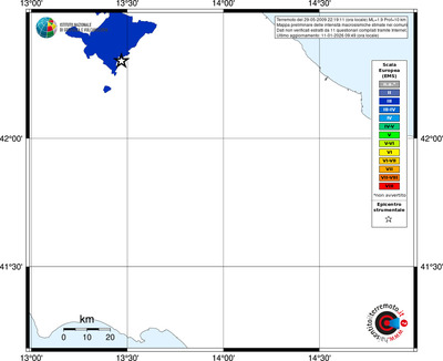 Mappa EMS - territori comuni