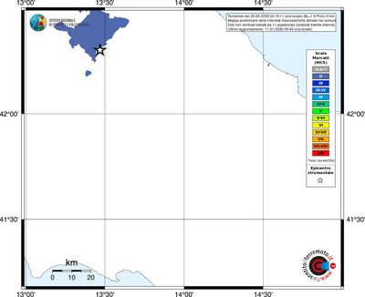 Mappa MCS - territori comuni