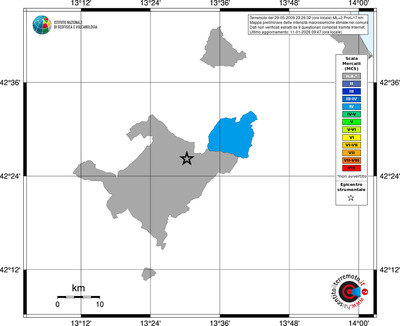 Mappa MCS - territori comuni
