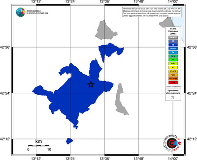 Mappa EMS - territori comuni