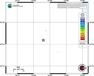 Mappa MCS - territori località