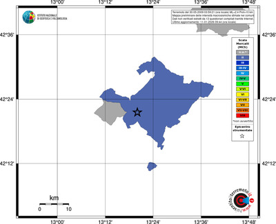Mappa MCS - territori comuni
