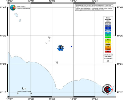 Mappa MCS - territori località