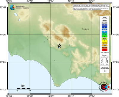 Mappa MCS - località