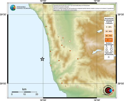 Mappa comuni con almeno 3 questionari