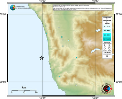 Mappa comuni con almeno 3 questionari