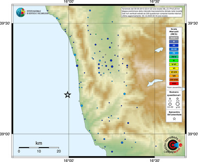 Mappa MCS - località