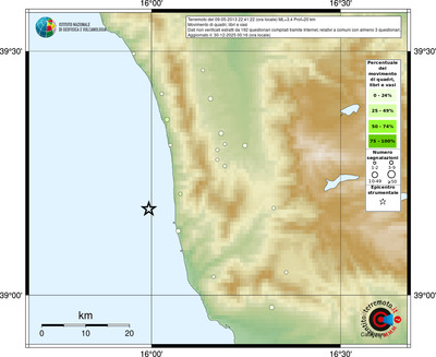 Mappa comuni con almeno 3 questionari