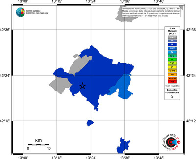Mappa MCS - territori comuni