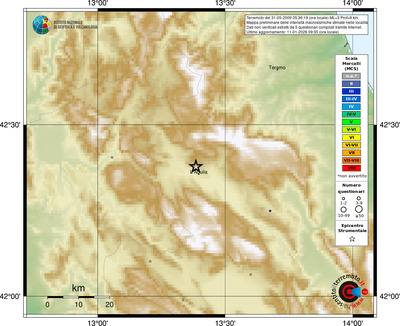 Mappa MCS - località
