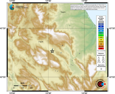 Mappa EMS - località