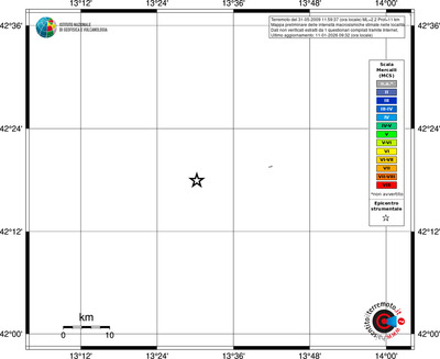 Mappa MCS - territori località