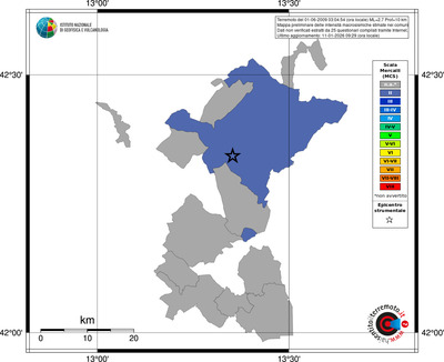 Mappa MCS - territori comuni
