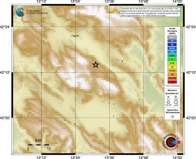 Mappa EMS - località