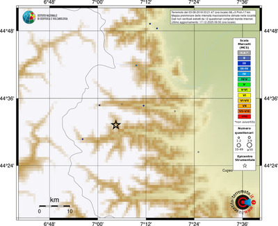 Mappa MCS - località