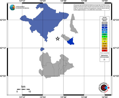Mappa MCS - territori comuni