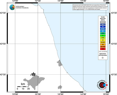Mappa MCS - territori comuni