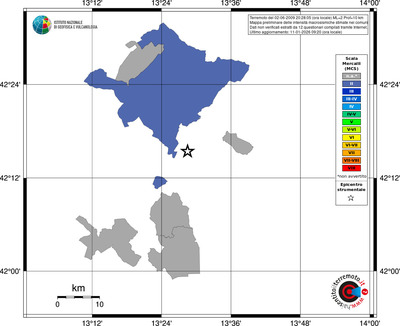 Mappa MCS - territori comuni
