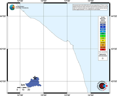 Mappa MCS - territori comuni