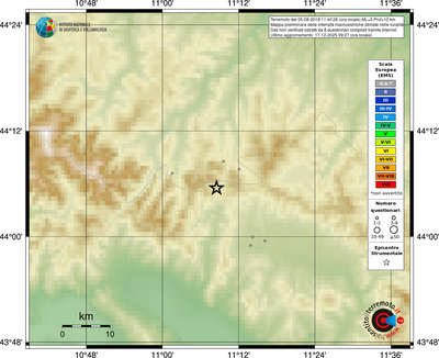Mappa EMS - località