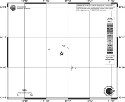 Mappa MCS - territori località