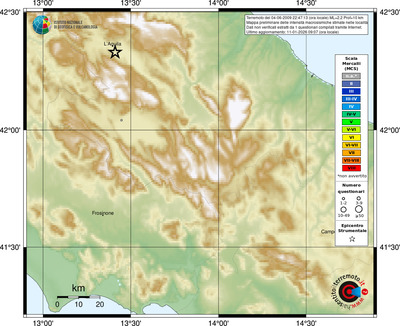 Mappa MCS - località