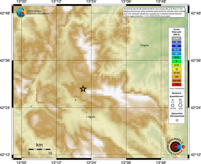 Mappa MCS - località