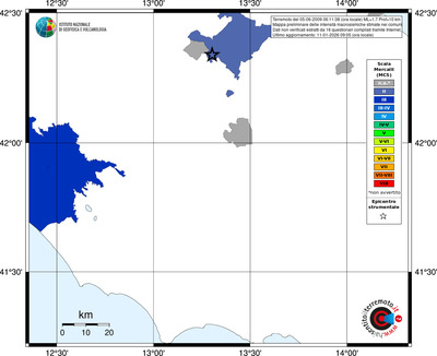 Mappa MCS - territori comuni