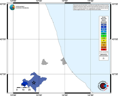 Mappa MCS - territori comuni
