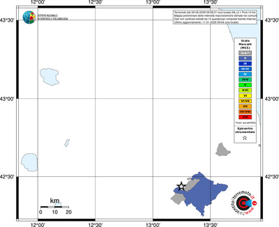 Mappa MCS - territori comuni