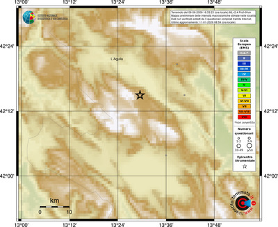 Mappa EMS - località