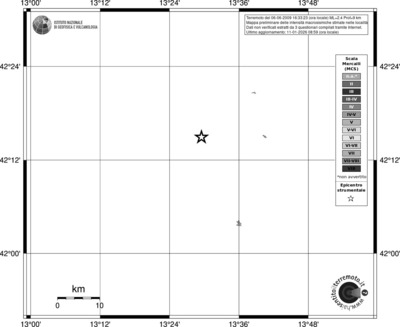 Mappa MCS - territori località