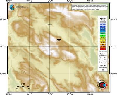 Mappa MCS - località