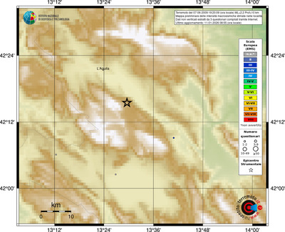 Mappa EMS - località