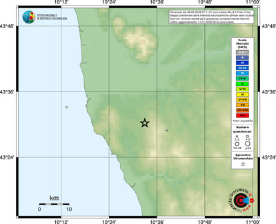 Mappa MCS - località