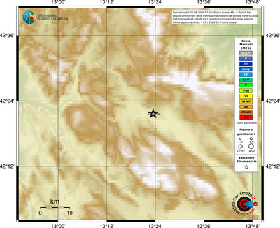 Mappa MCS - località
