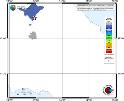 Mappa MCS - territori comuni