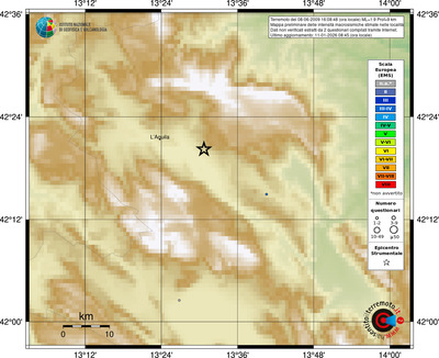 Mappa EMS - località