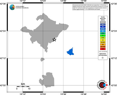 Mappa MCS - territori comuni