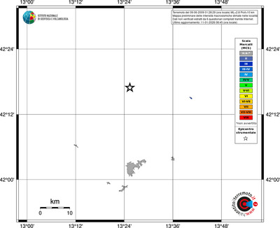 Mappa MCS - territori località