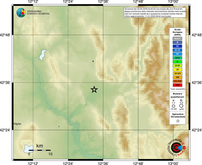 Mappa EMS - località