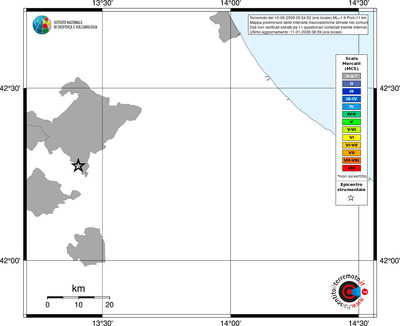 Mappa MCS - territori comuni